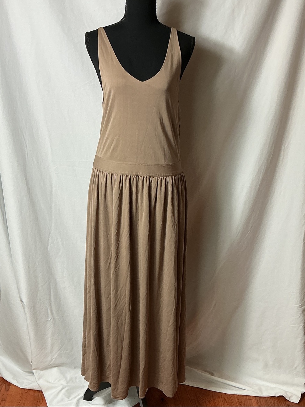 rag & bone Warm Taupe Dancer Tank Dress
